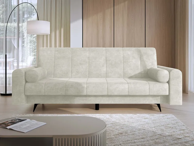 Aurvin 3-seters sovesofa - beige - Møbler - Sofaer - Sovesofaer