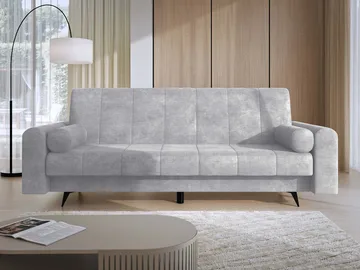 Aurvin 3-seters sovesofa - grå - Møbler - Sofaer - Sovesofaer
