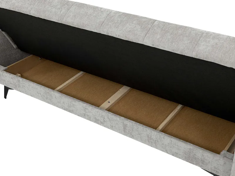 Aurvin 3-seters sovesofa - grå - Møbler - Sofaer - Sovesofaer