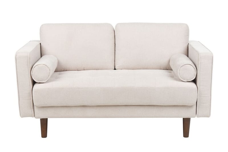 Babur Sofa 2-seter - Beige/Mørkt tre - Møbler - Sofaer - 2 seter sofa