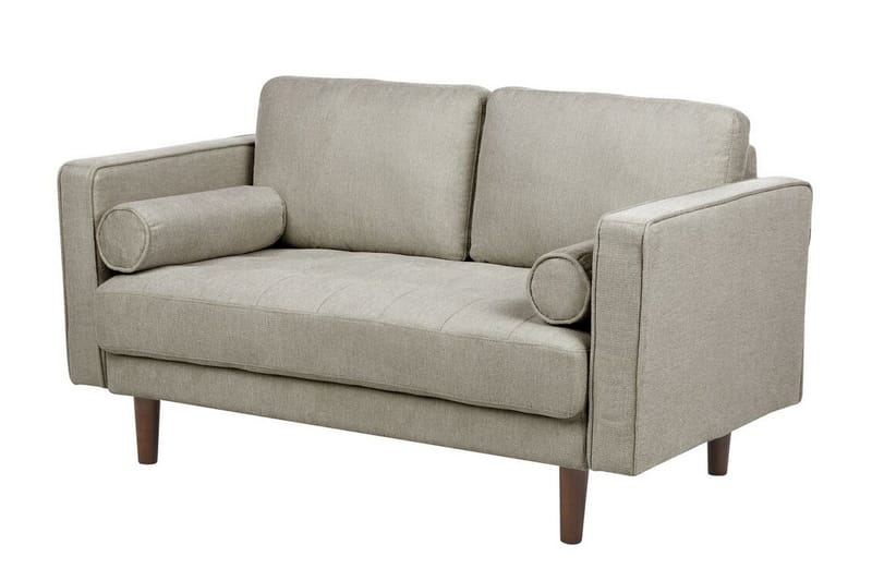 Babur Sofa 2-seter - Taupe/Mørkt tre - Møbler - Sofaer - 2 seter sofa