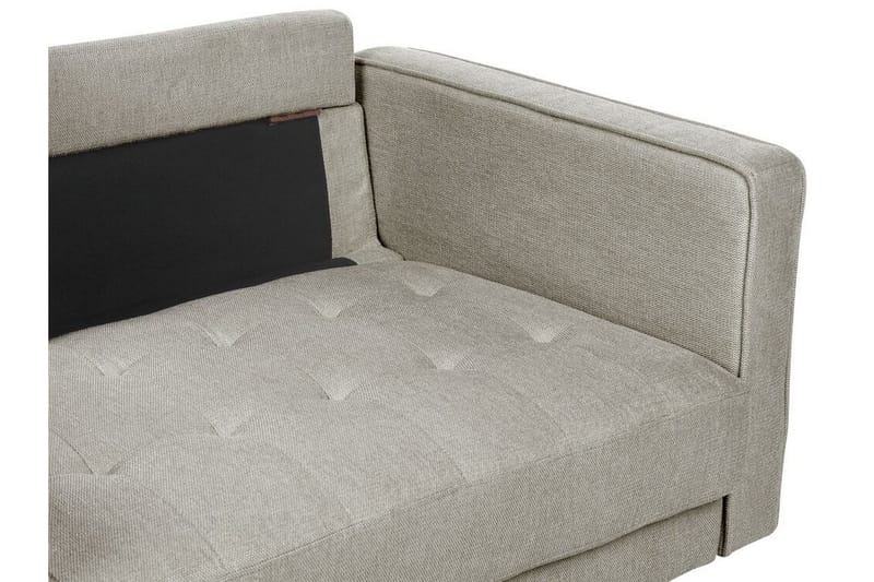 Babur Sofa 2-seter - Taupe/Mørkt tre - Møbler - Sofaer - 2 seter sofa