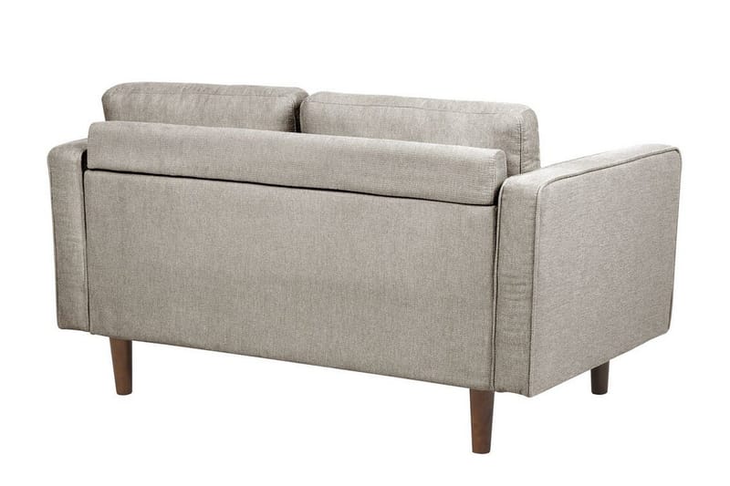 Babur Sofa 2-seter - Taupe/Mørkt tre - Møbler - Sofaer - 2 seter sofa