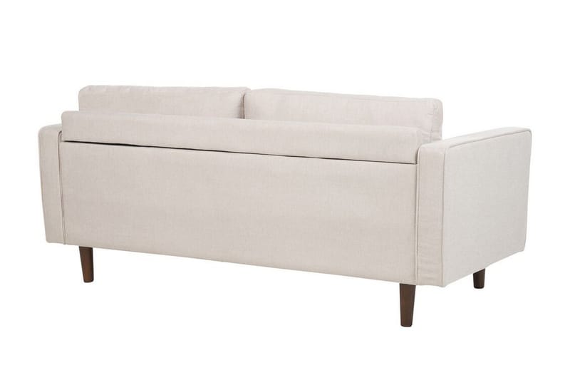 Babur Sofa 3-seter - Beige/Mørkt tre - Møbler - Sofaer - Sofa 3 seter