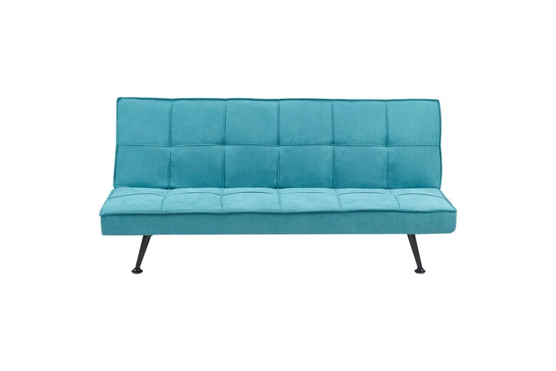 Bäddsoffa Beliani Hasle Blå, Svart blue - Blå - Møbler - Sofaer - Sovesofaer