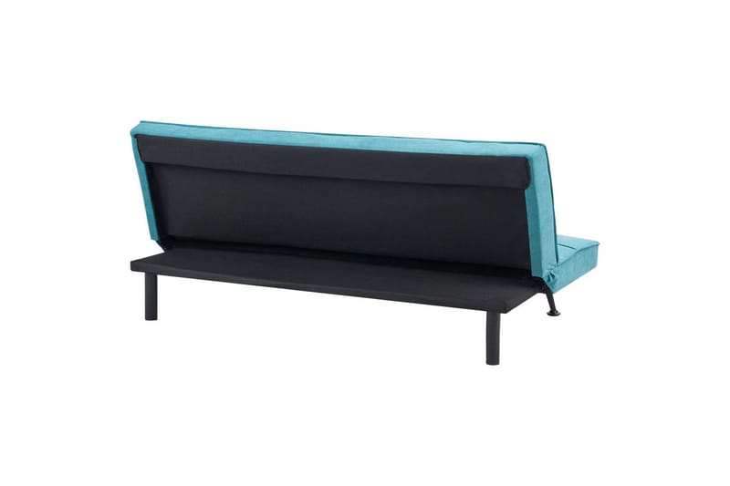 Bäddsoffa Beliani Hasle Blå, Svart blue - Blå - Møbler - Sofaer - Sovesofaer