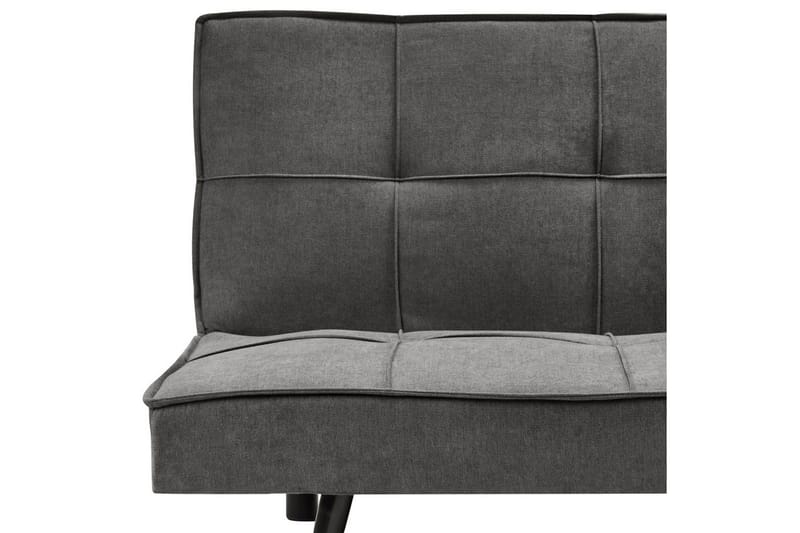 Bäddsoffa Beliani Hasle Blå, Svart Grey||Black - Møbler - Sofaer - Sovesofaer