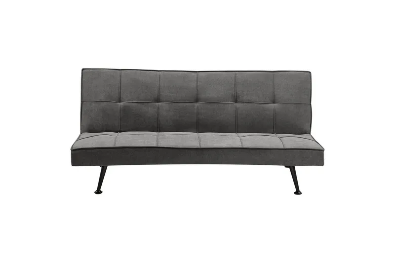 Bäddsoffa Beliani Hasle Blå, Svart Grey||Black, undefined