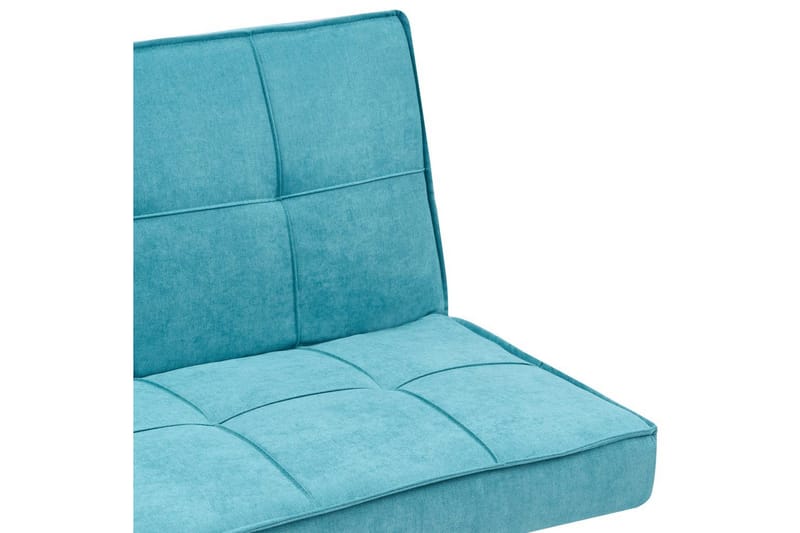 Bäddsoffa Beliani Hasle Blå, Svart NO_BRAND blue - Blå - Møbler - Sofaer - Sovesofaer