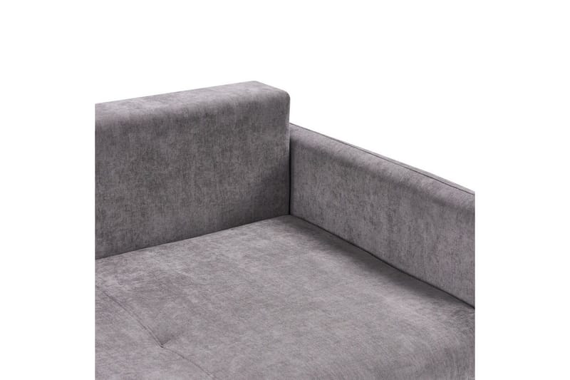 Bäddsoffa Beliani Holsen Beige, svart Brown||Black - Møbler - Sofaer - Sovesofaer