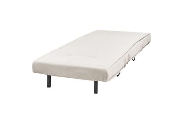 Bäddsoffa Beliani Vestfold Beige, svart Beige||Black - Møbler - Sofaer - Sovesofaer
