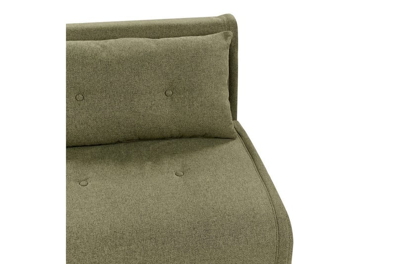 Bäddsoffa Beliani Vestfold Beige, svart NO_BRAND Green||Black - Møbler - Sofaer - Sovesofaer