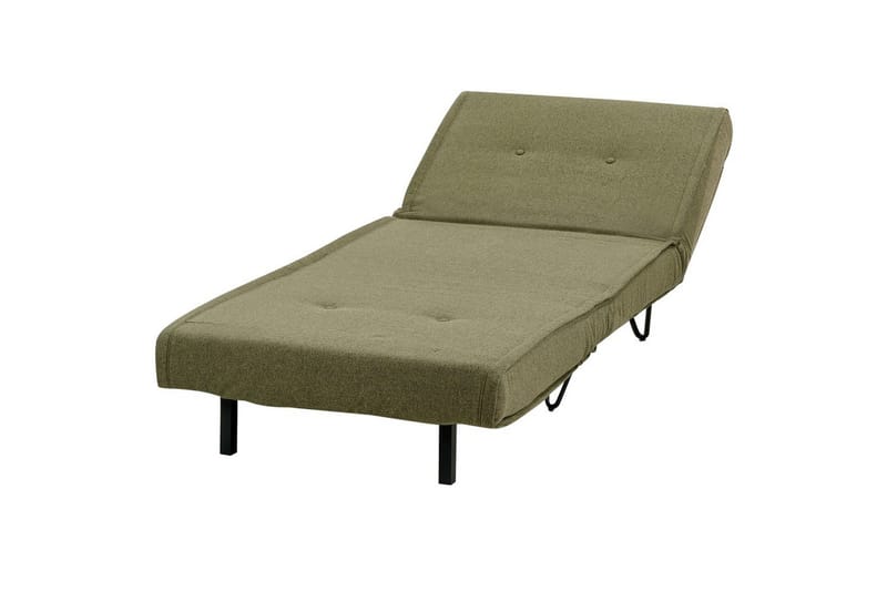 Bäddsoffa Beliani Vestfold Beige, svart NO_BRAND Green||Black - Møbler - Sofaer - Sovesofaer