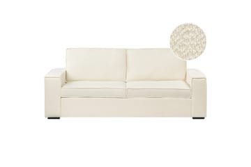 Bäddsoffa Beliani Vuokatti Brun White - Møbler - Sofaer - Sovesofaer