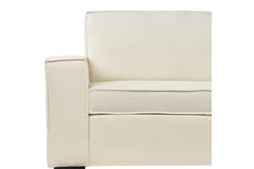 Bäddsoffa Beliani Vuokatti Brun White - Møbler - Sofaer - Sovesofaer