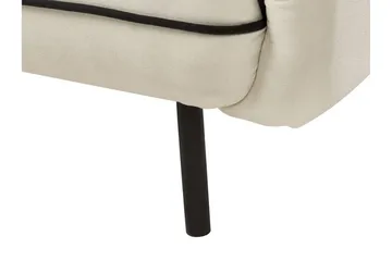 Balint Sofa 3-seter - Beige/Svart - Møbler - Sofaer - Sofa 3 seter