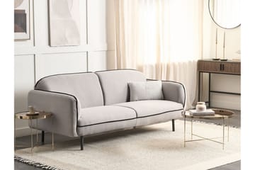 Balint Sofa 3-seter - Grå/Svart - Møbler - Sofaer - Sofa 3 seter