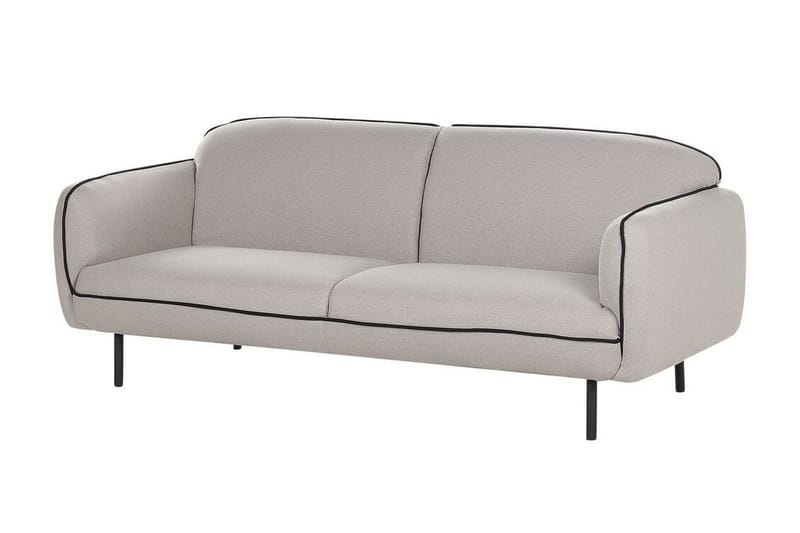 Balint Sofa 3-seter - Grå/Svart - Møbler - Sofaer - Sofa 3 seter