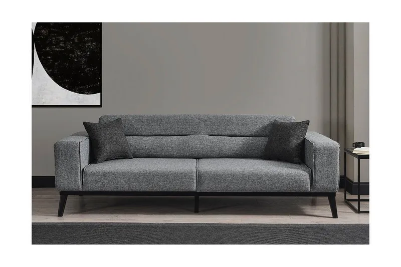 Banjo 4-seters Sovesofa, Lysegrå