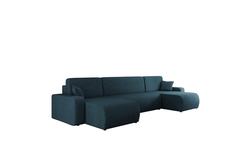 Barile Sofa Dobbeldivan 4-seter, Blå
