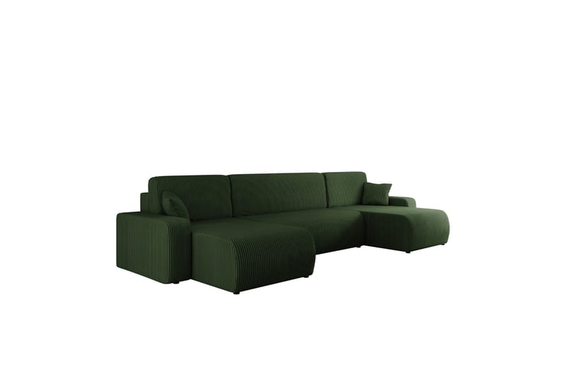 Barile Sofa Dobbeldivan 4-seter, Grønn