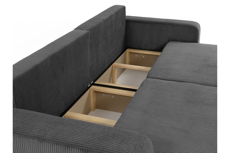 Barile Sovesofa 3-seter i Plysj - Beige - Møbler - Sofaer - Sovesofaer