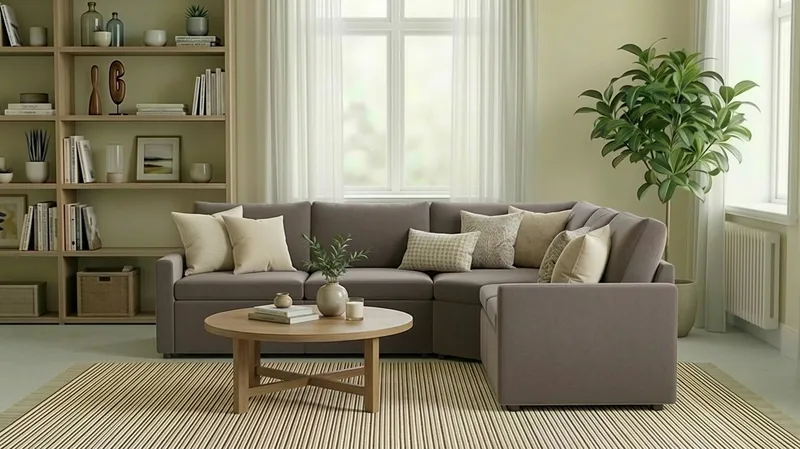 Barsele Hjørnesofa med Elektrisk Recliner 5-seter - Brun - Møbler - Sofaer - Reclinersofaer