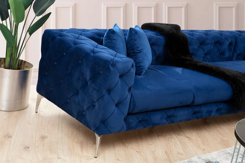 Beachport Hjørnesofa 6-seters - Blå - Møbler - Sofaer - Hjørnesofa