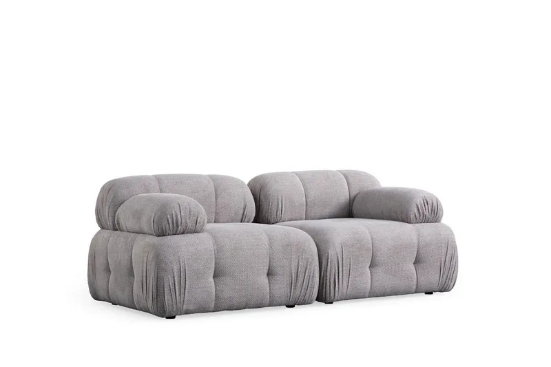 Belgin Sofa 2-seter - Lys grå - Møbler - Sofaer - Modulsofaer - Komplett modulsofa