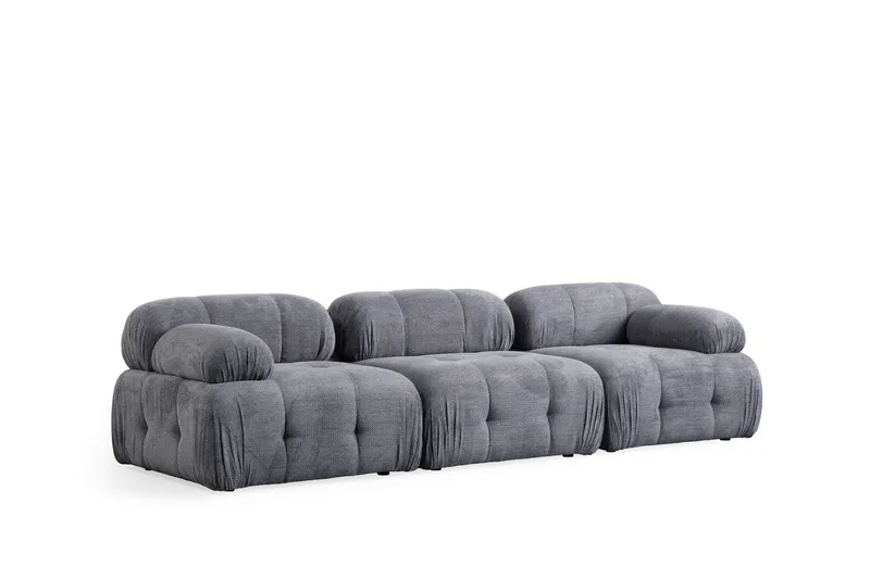Belgin Sofa 3-seter, Grå