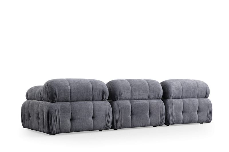 Belgin Sofa 3-seter - Grå - Møbler - Sofaer - Sofa 3 seter