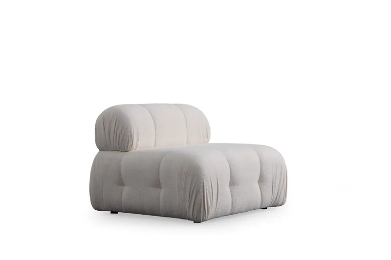 Belgin Sofa 3-seter - Hvit - Møbler - Sofaer - Modulsofaer - Komplett modulsofa