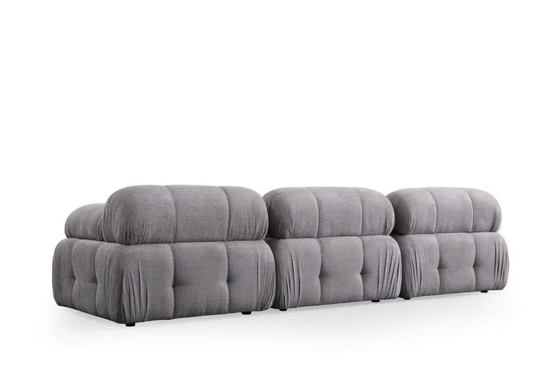 Belgin Sofa 3-seter - Lys grå - Møbler - Sofaer - Modulsofaer - Komplett modulsofa