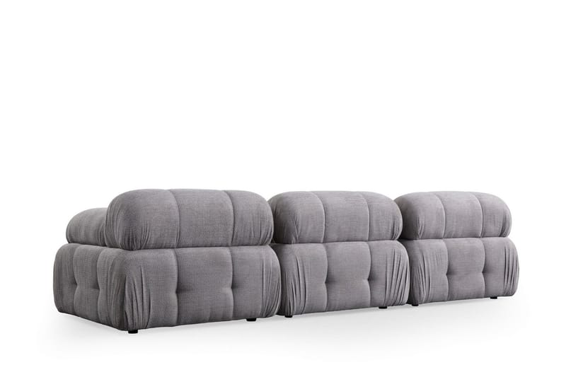 Belgin Sofa 3-seter - Lys grå - Møbler - Sofaer - Modulsofaer - Komplett modulsofa