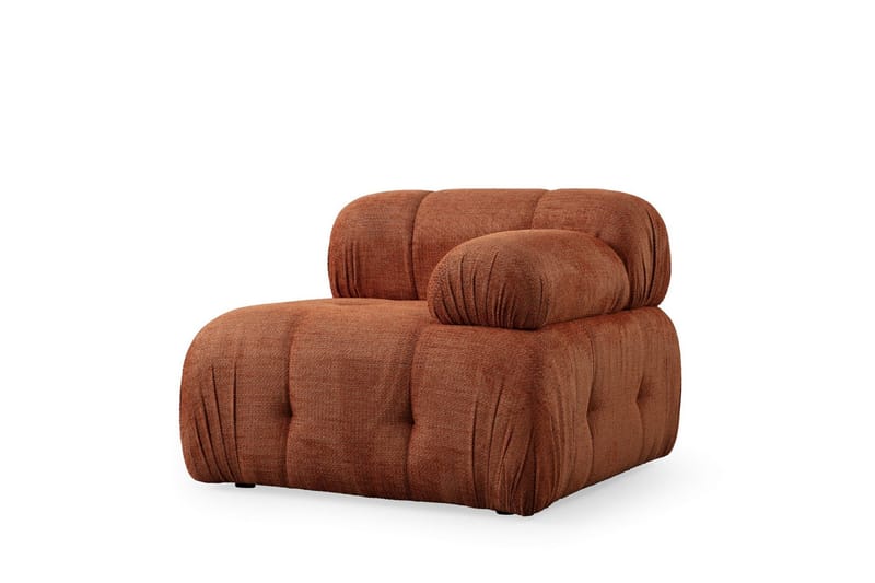 Belgin Sofa 3-seter - Oransje - Møbler - Sofaer - Modulsofaer - Komplett modulsofa