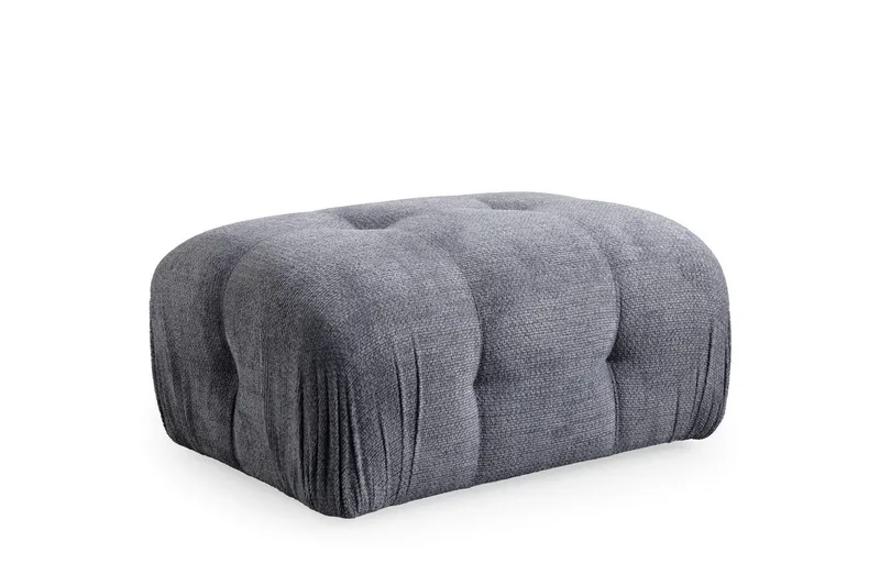 Belgin Sofa med Sjeselong 2-seter - Grå - Møbler - Sofaer - Modulsofaer - Komplett modulsofa