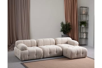 Belgin Sofa med Sjeselong 3-seter