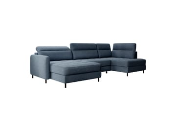 Berrto Sofa med Divan og Sjeselong 5-seters