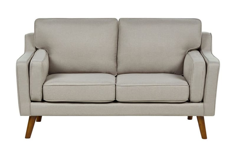Bertha Sofa 2-seter - Beige/Mørkt tre - Møbler - Sofaer - 2 seter sofa