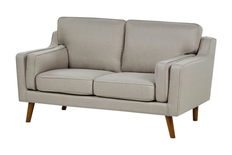 Bertha Sofa 2-seter - Beige/Mørkt tre - Møbler - Sofaer - 2 seter sofa