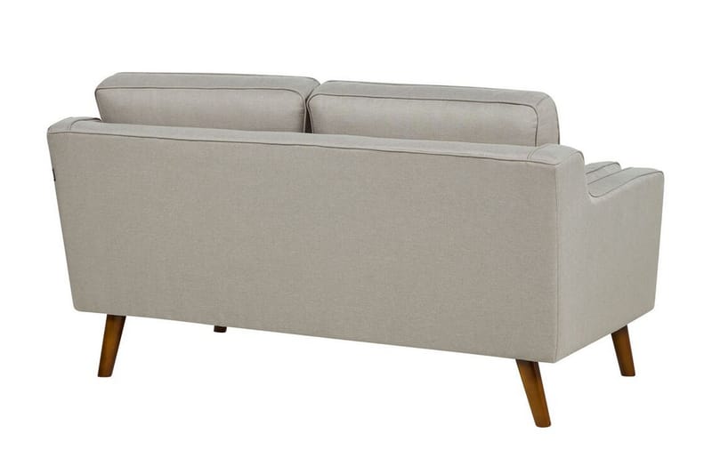 Bertha Sofa 2-seter - Beige/Mørkt tre - Møbler - Sofaer - 2 seter sofa