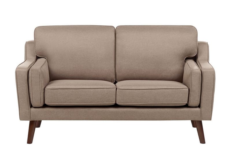 Bertha Sofa 2-seter - Brun/Lyst tre - Møbler - Sofaer - 2 seter sofa