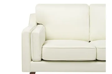 Bertha Sofa 2-seter - Hvit/Lyst tre - Møbler - Sofaer - 2 seter sofa
