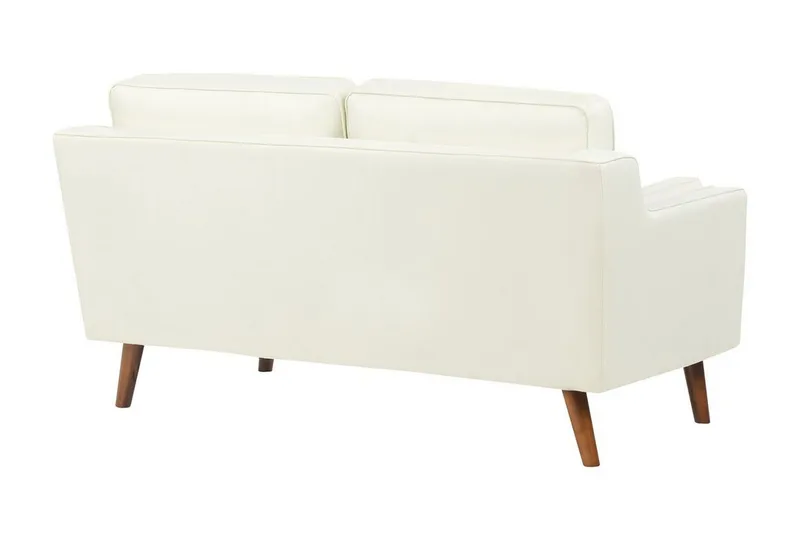 Bertha Sofa 2-seter - Hvit/Lyst tre - Møbler - Sofaer - 2 seter sofa