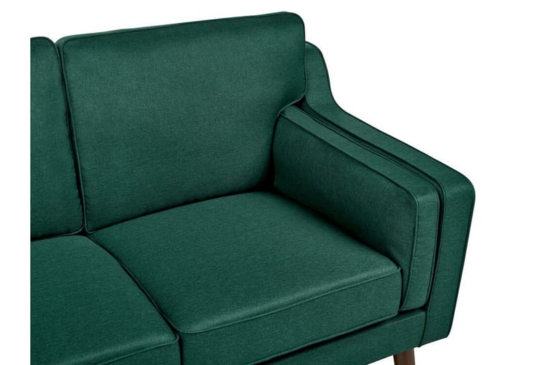 Bertha Sofa 3-seter - Grønn/Lyst tre - Møbler - Sofaer - Sofa 3 seter