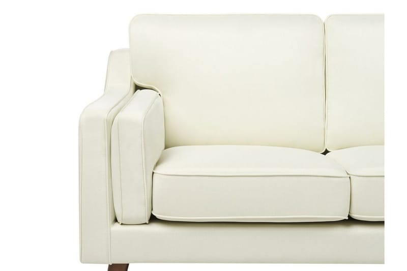 Bertha Sofa 3-seter - Hvit/Lyst tre - Møbler - Sofaer - Sofa 3 seter