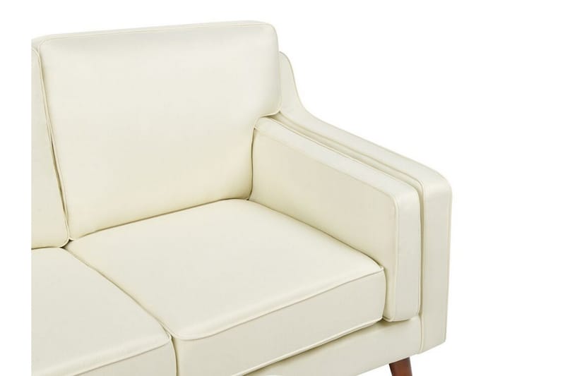 Bertha Sofa 3-seter - Hvit/Lyst tre - Møbler - Sofaer - Sofa 3 seter