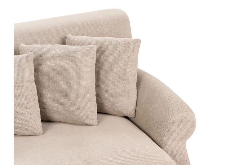 Bijan Sofa 2-seter - Beige/Mørkt tre - Møbler - Sofaer - 2 seter sofa