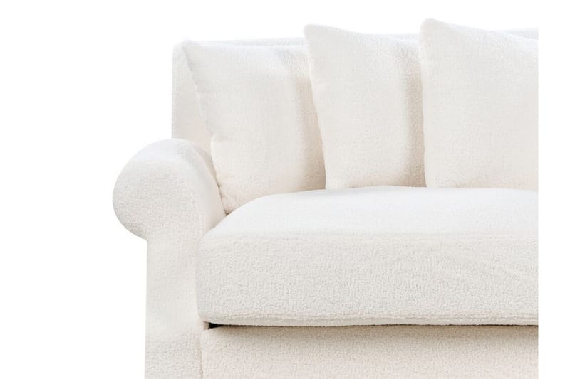 Bijan Sofa 2-seter - Hvit/Mørkt tre - Møbler - Sofaer - 2 seter sofa