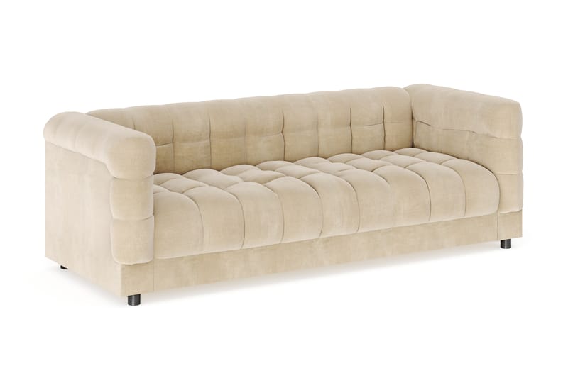 Billsta 3-seter Sofa - Beige - Møbler - Sofaer - Fløyel sofaer